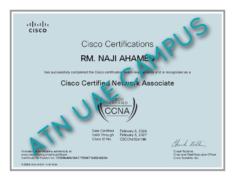 Cisco Certified Network Associate Certificate (1)
