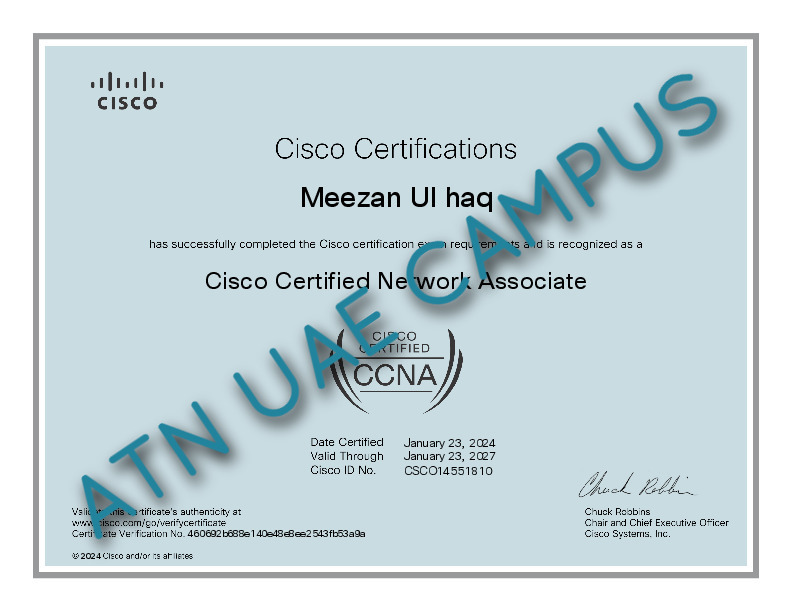 Cisco Certified Network Associate Certificate (2)
